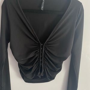 Long sleeve clip top ASOS
